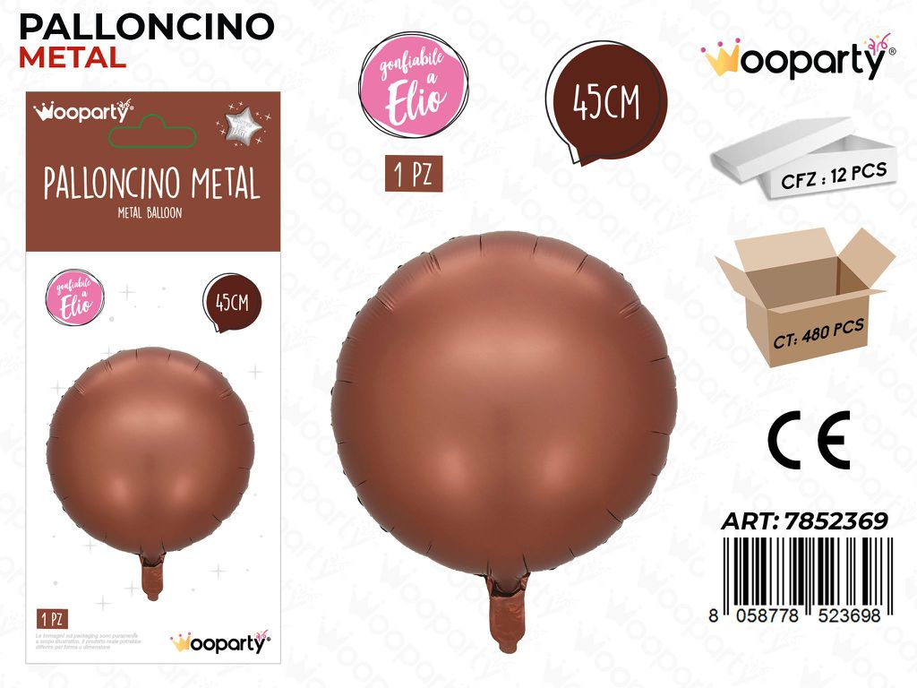 Wooparty Palloncino Metal 45CM