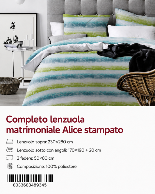 Completo Letto Alice 2P Stp