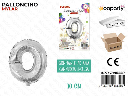 Palloncino Metal Arg. Let. o 70CM